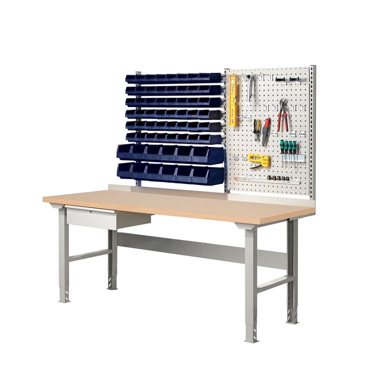 Komplett arbetsbänk 2000x800mm
