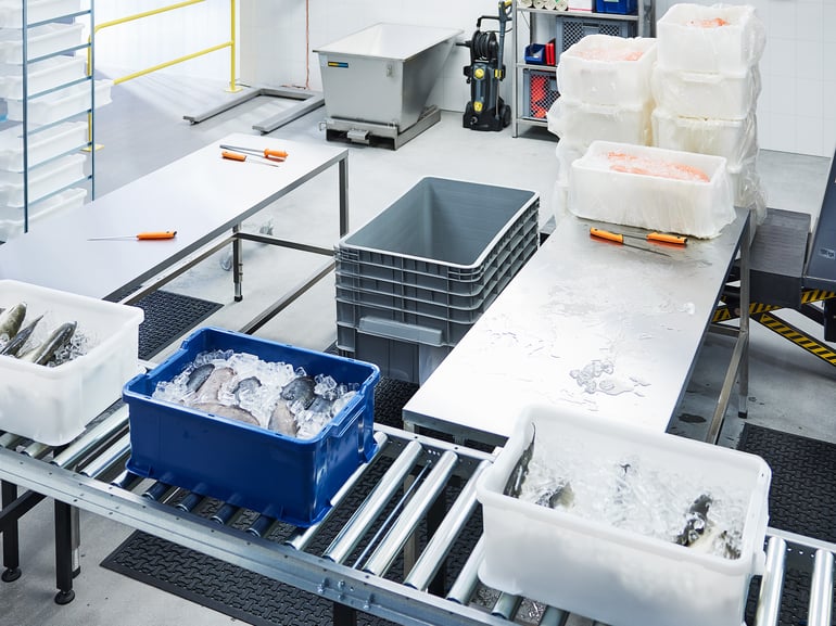 Rustfrie produkter til næringsmiddelindustrien fra Cowab
