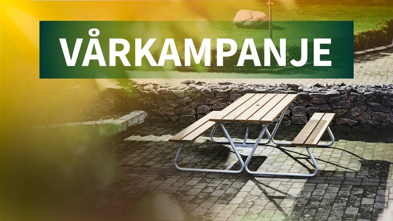 Tekst på bilde. Vårkampanje Cowab