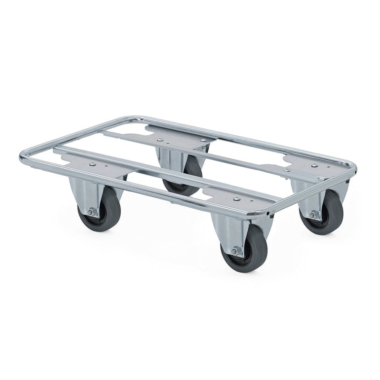 Tralle 600x400 Mm Med 4 Svingbare Hjul Cowab no tralle-600x400-mm-med-4-svingbare-hjul-cowab-no