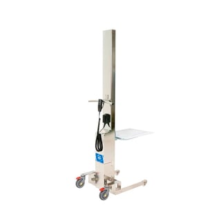 Lyftvagn, inbyggt batteri och laddare, max 90 kg, lyfthöjd 110-2102 mm