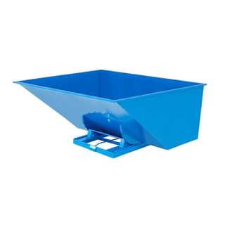 Tippcontainer, 3000 l, blå