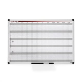 Whiteboard, årskalender, H600 B900 mm