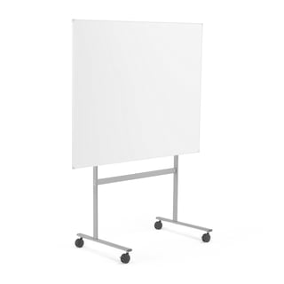Mobil whiteboard, enkeltsidig, gulvstativ, H1200 B1500 mm