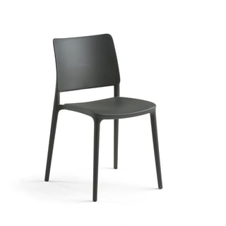 Stol, antracitgrå