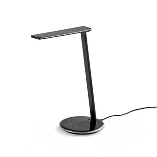 Skrivebordslampe, LED, svart