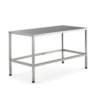 Arbetsbord, 1500x700 mm, rostfritt stål