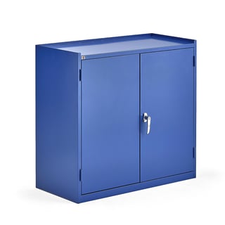 Verktygsskåp, 900x950x450 mm, blå