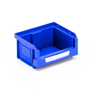 Plastbakke, L90 B105 H54 mm, blå