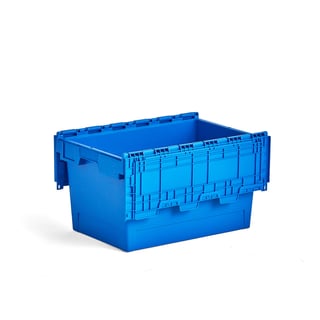 Plastback, 58 liter, 600x400x340 mm, blå