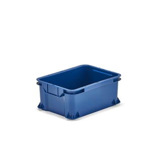 Plastbakk, 14 l, L400 B300 H165 mm, blå