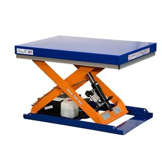Løftebord, Enkelsaks, 900x600 mm, løftekapasitet 500 kg, løftehøyde 600 mm