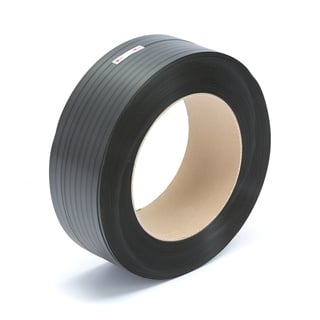 Emballeringsband/PET-band, 19x0,8 mm, 1200 m, innerdiam. 406 mm
