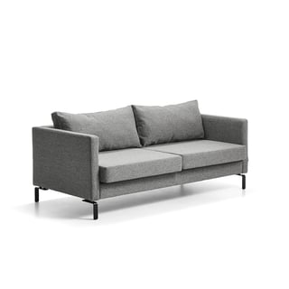 Sofa, 3-seter, stoff GAVA, lys grå