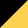Avspärrningsstolpe, gul/svart