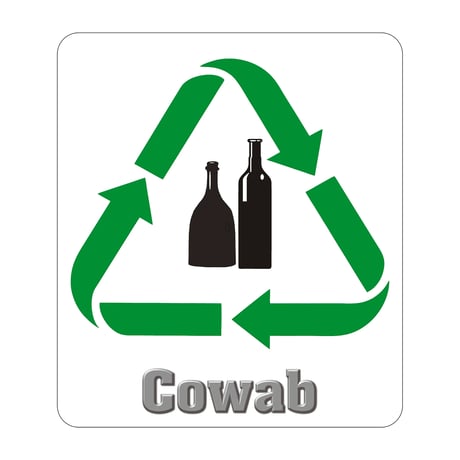 Dekal: färgat glas från Cowab